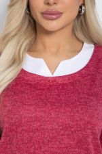 Джемпер Нежный акцент (коралловый) Б12617-4 LT Collection