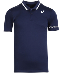 Мужское теннисное поло Asics Court M Polo Shirt - небесный