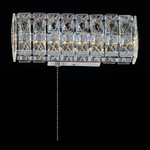 Citilux PALANT CL325312 LED Бра хрустальное с выключателем Хром