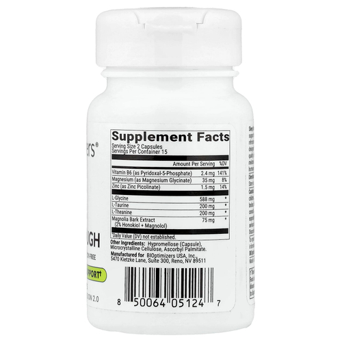 BIOptimizers, Sleep Breakthrough, 30 растительных капсул