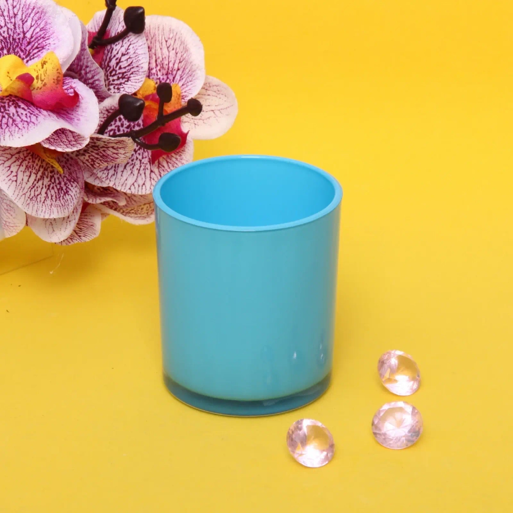 Подсвечник «Радуга» 7*8см цвет голубой