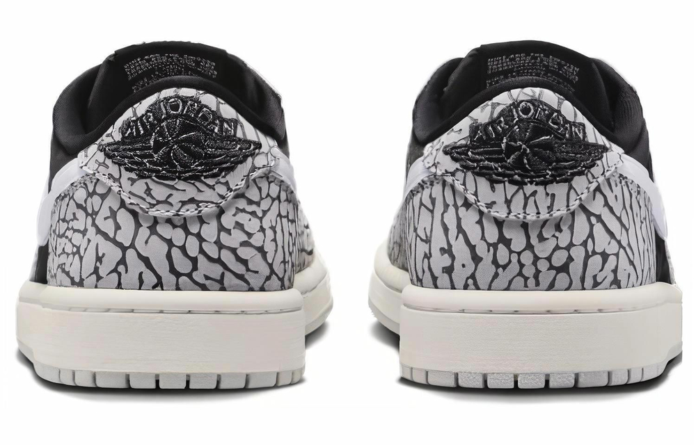 Кроссовки Jordan Air Jordan 1 Low "Black Cement" (Женская размерная сетка)