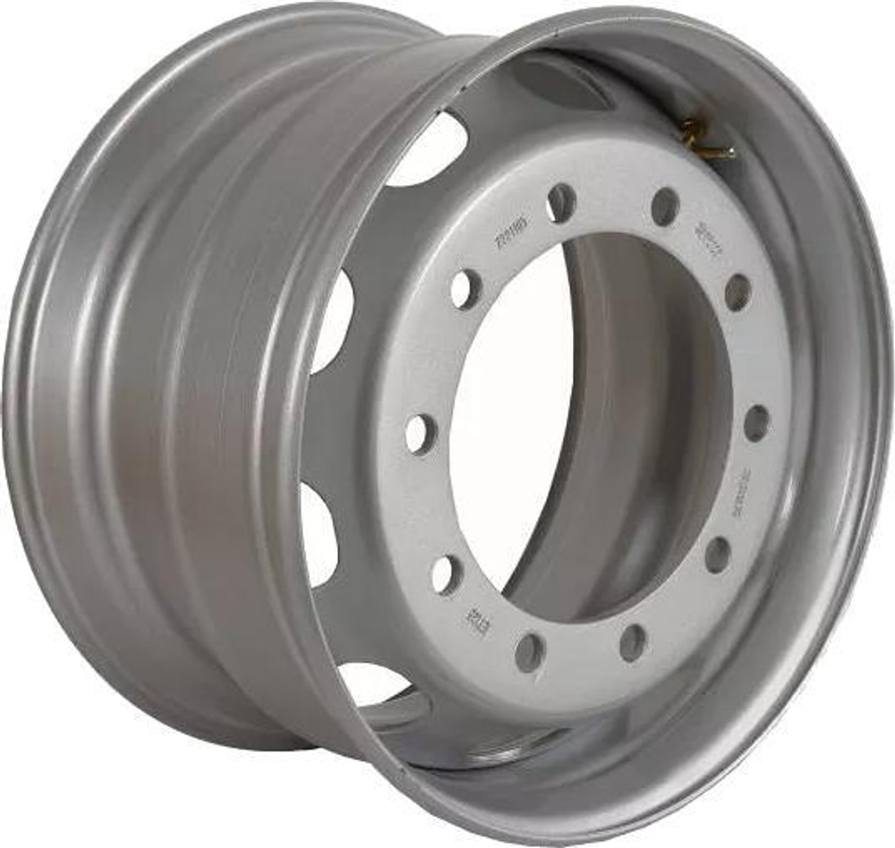 Автодиск YZ 11.75x22.5/10x335 ET0 D281 (WHS520798) СЕРЕБРО