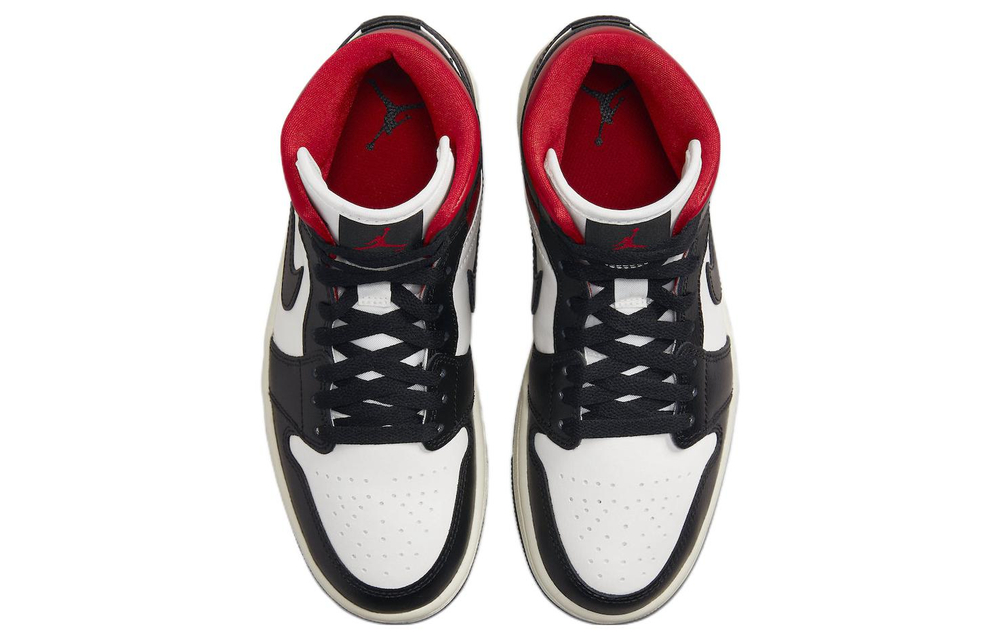 Jordan 1 Mid Gym Red Panda Women's
