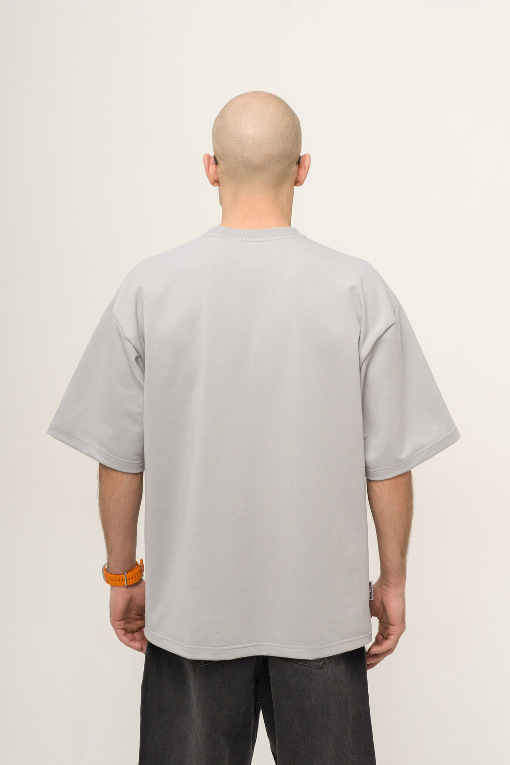 Футболка KUL'TURA Oversize "Basic" Светло-серый