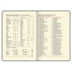 Ежедневник недатированный А5 138х213 мм BRAUBERG "Metropolis Mix", под кожу, 136 л., желтый, 113292