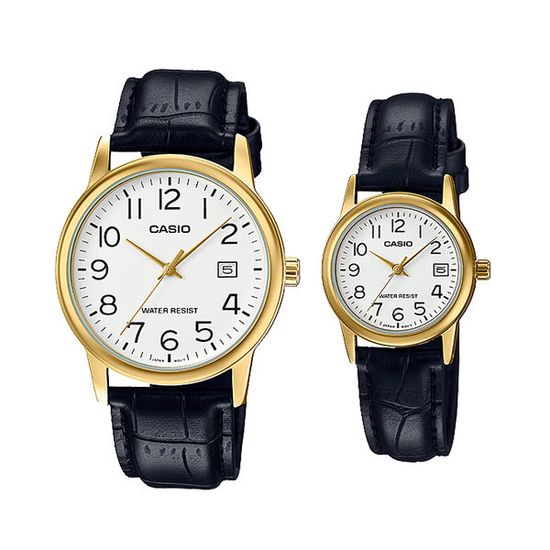 Парные часы Casio Standard: MTP-V002GL-7B2 и LTP-V002GL-7B2