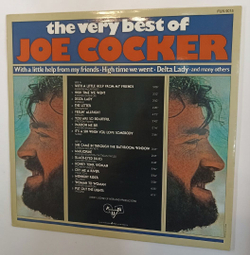 Винтажная виниловая пластинка Joe Cocker The Very Best Of Joe Cocker (Belgium)