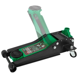 Домкрат подкатной гидравлический двухпоршневой 3.5т (h min 75мм, h max 505мм) RockForce RF-T830021Q
