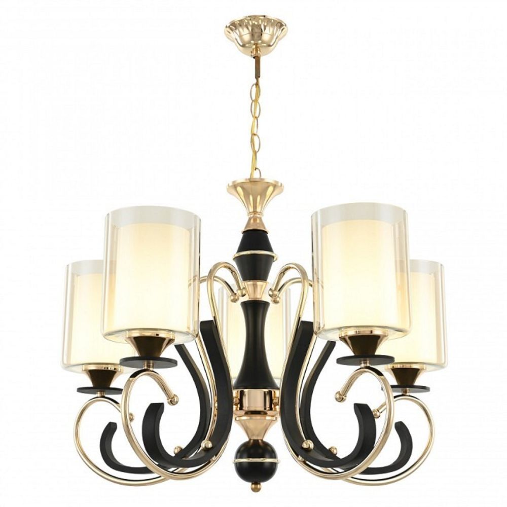 Подвесная люстра Arte Milano Florentia-2237 302237/5 Bk/Gd
