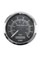 GPS-спидометр 0-45 узлов, аналоговый, JMV00222