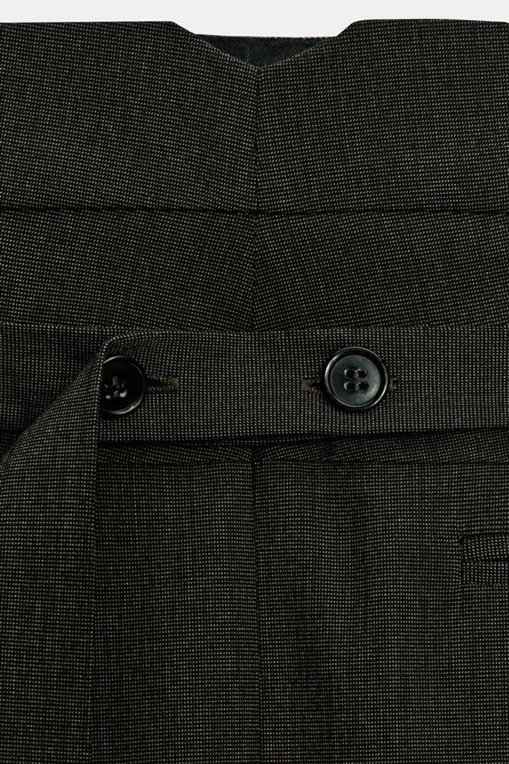 ZARA ПРЯМАЯ ЮБКА МИДИ — ZW COLLECTION, КОРИЧНЕВЫЙ