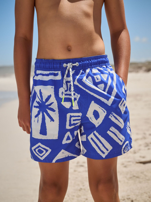 Плавки для мальчика Next E22-824, Синий, Белый