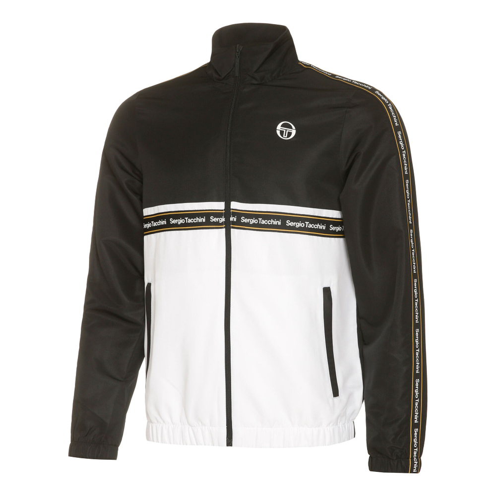 Мужские теннисные Костюмы Sergio Tacchini Meridiano Tracksuit Men - Black, White