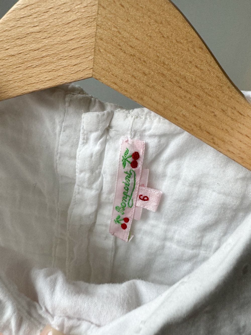 Хлопковая блузка Bonpoint, 116