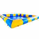 Бизнес-набор: Бассейн 6x6 м (1 шт), Водный роллер ПВХ (2 шт), насос (1 шт)