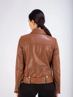 Косуха женская кожаная натуральная куртка Турция