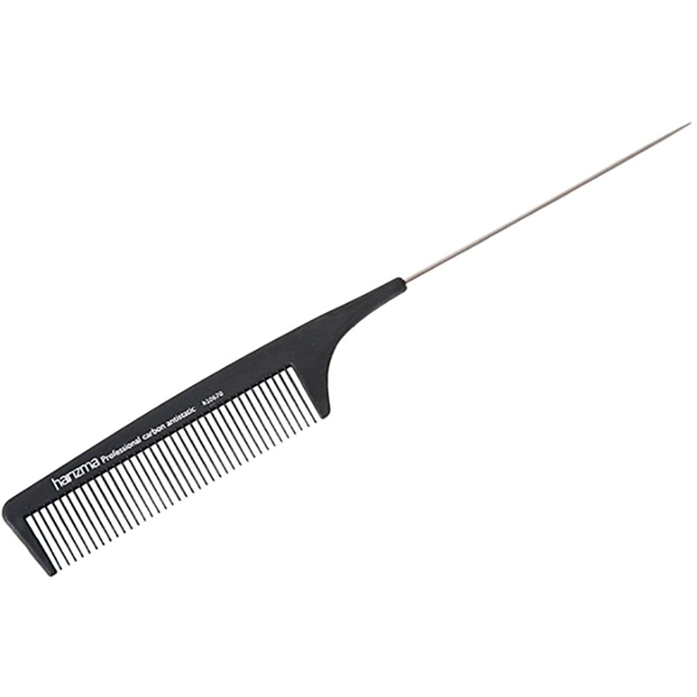 Расческа Harizma, 22см, с хвостиком (h10670)