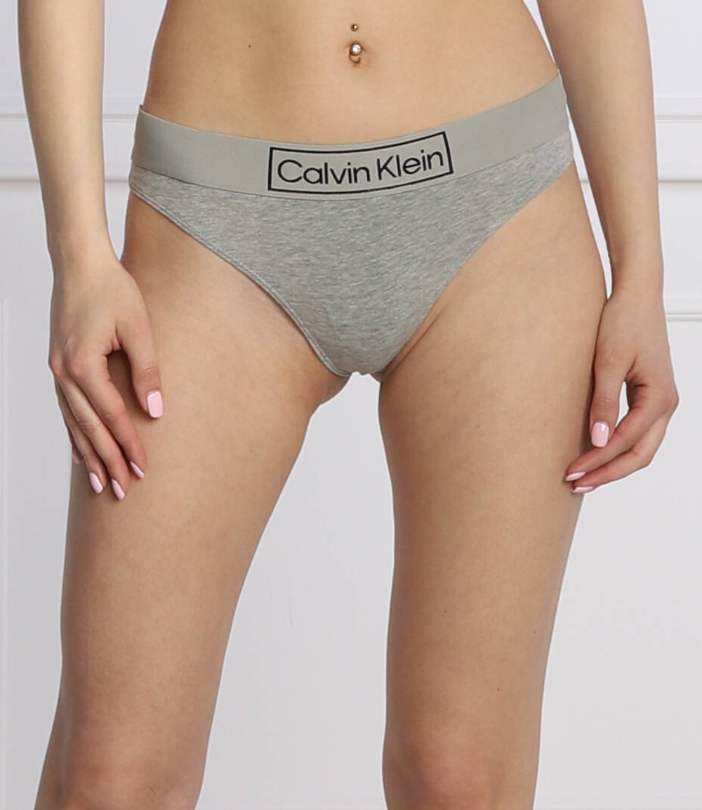 стринги Calvin Klein Underwear - серый(000QF6774E)