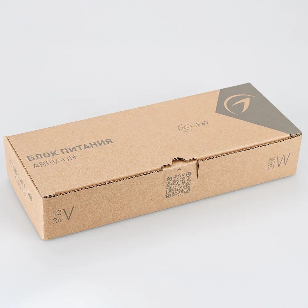 Блок питания ARPV-UH24400-PFC (24V, 16.7A, 400W) (Arlight, IP67 Металл, 7 лет) 023641