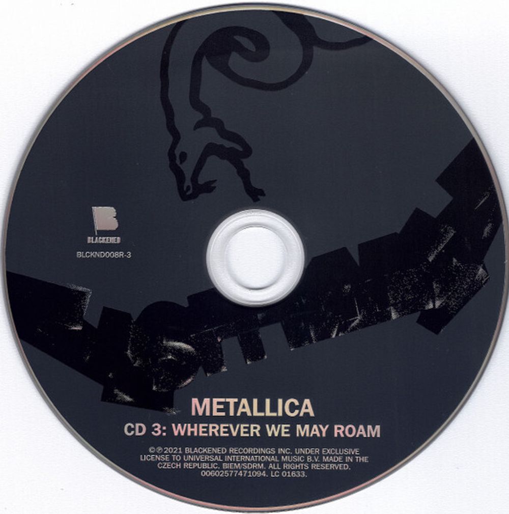 METALLICA. Metallica (30th Anniversary Deluxe Edition, 3 CD) Металлика