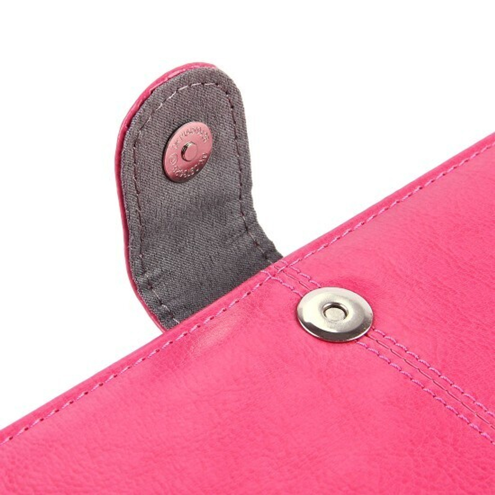 Чехол для MacBook Air 13.3 (A1932/A2179), PU, 012429 Темно-розовый