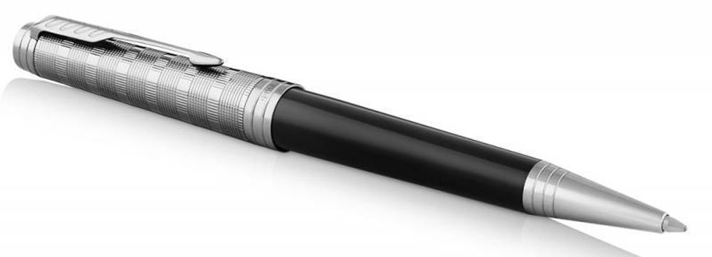 Шариковая ручка Parker Premier K561 Custom Tartan CT Mblack (1931420)
