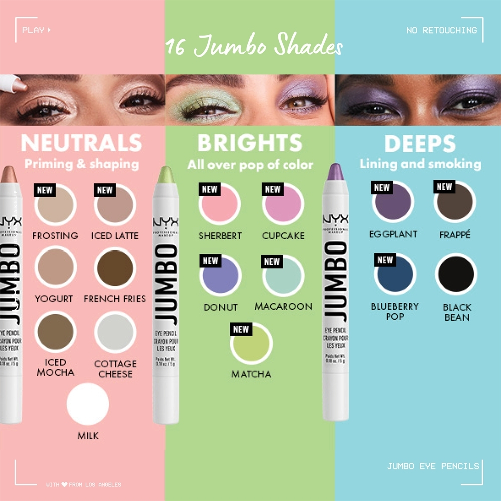 NYX Professional Makeup Jumbo - подводка для глаз, 5 g