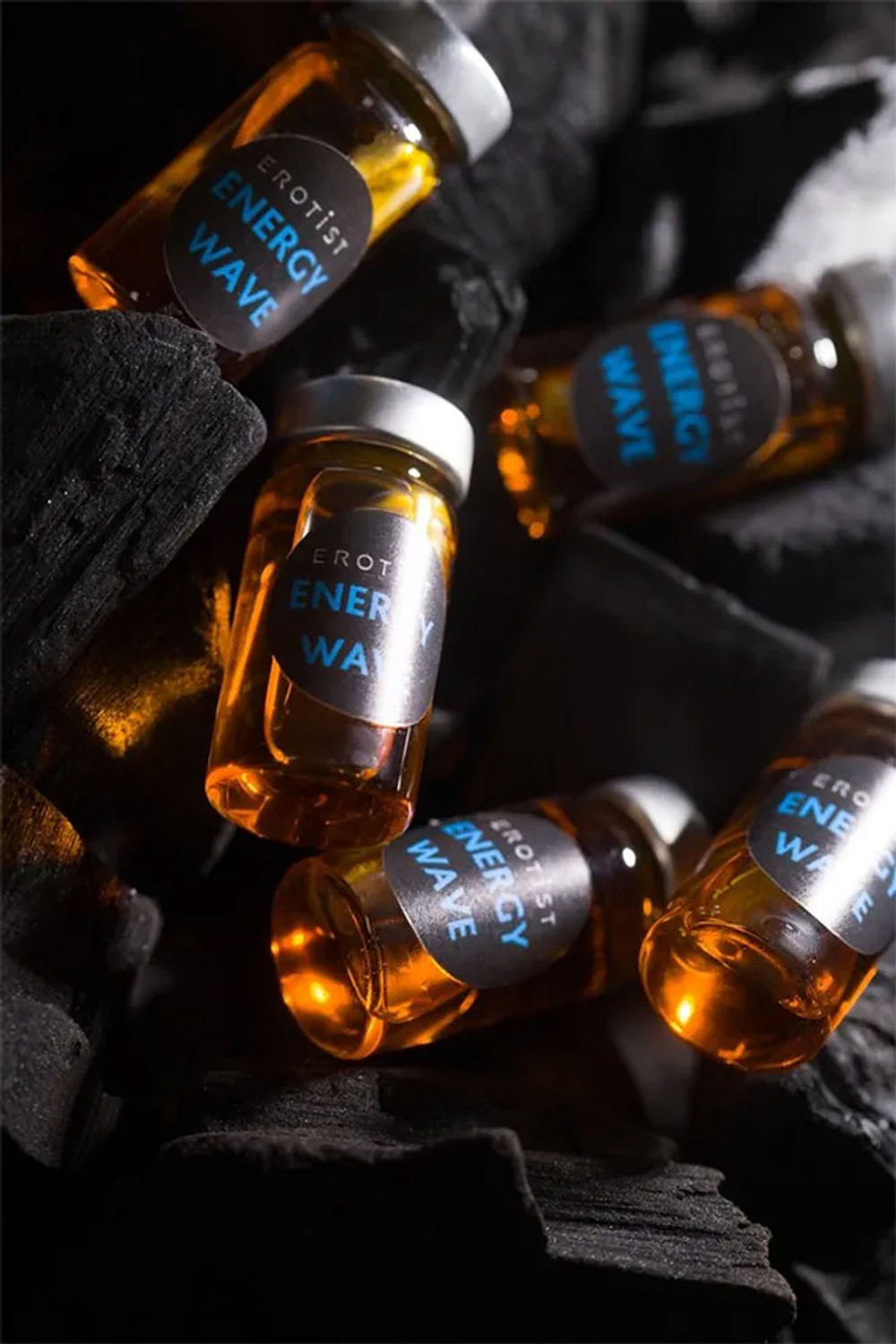 Средство для мужчин в среде-активаторе для усиления эрекции Erotist Libido Booster Energy Wave 5шт