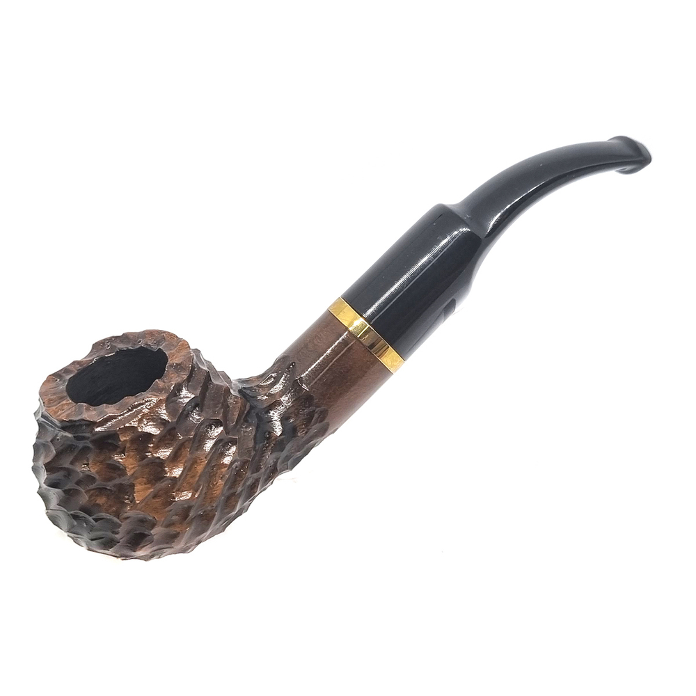Трубка "Mr. Brog" №23 Knolle Gold коричневый рустик (Фильтр, Груша)