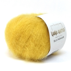 Пряжа Silk Mohair 25г, 212м, 75%кидмохер, 25%шёлк (цена за 1 шт)