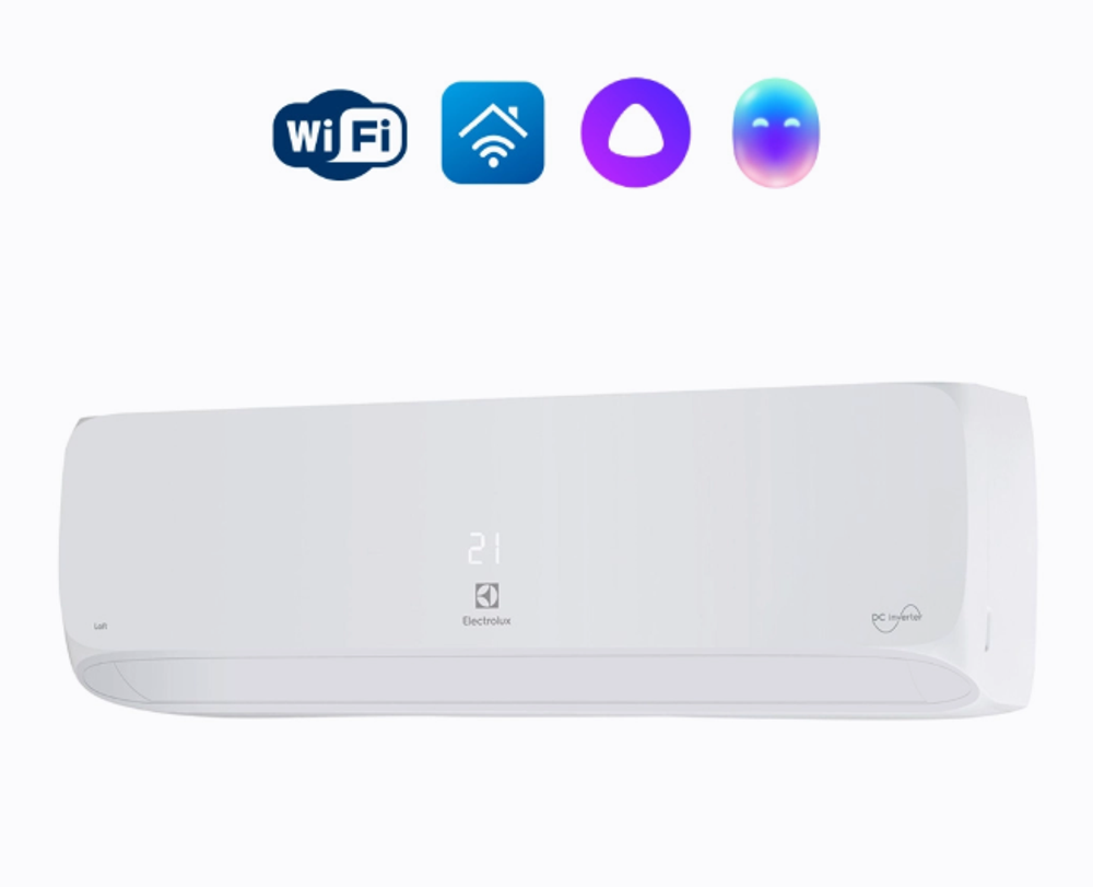 Сплит-система инверторного типа Electrolux Loft DC EACS/I-07HAL/N8 комплект