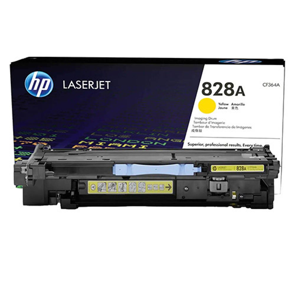 Фотобарабан HP CF364A 828A для LaserJet M855/M880 желтый 30k