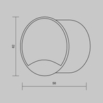 Встраиваемый светильник Outdoor O035-L3B3K