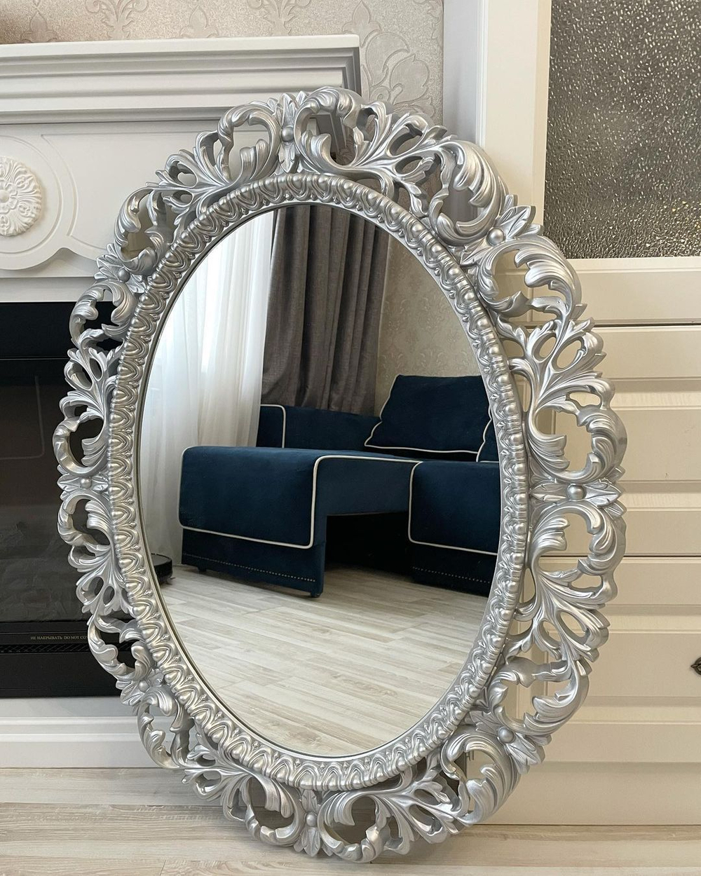 Зеркало овальное Версаль