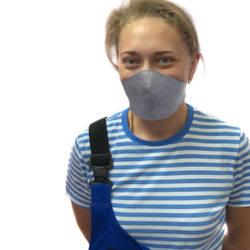 Защитная маска для лица многоразовая Pro