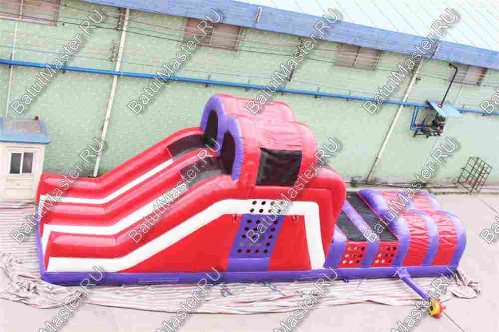 Надувная полоса препятствий "Веселые испытания"