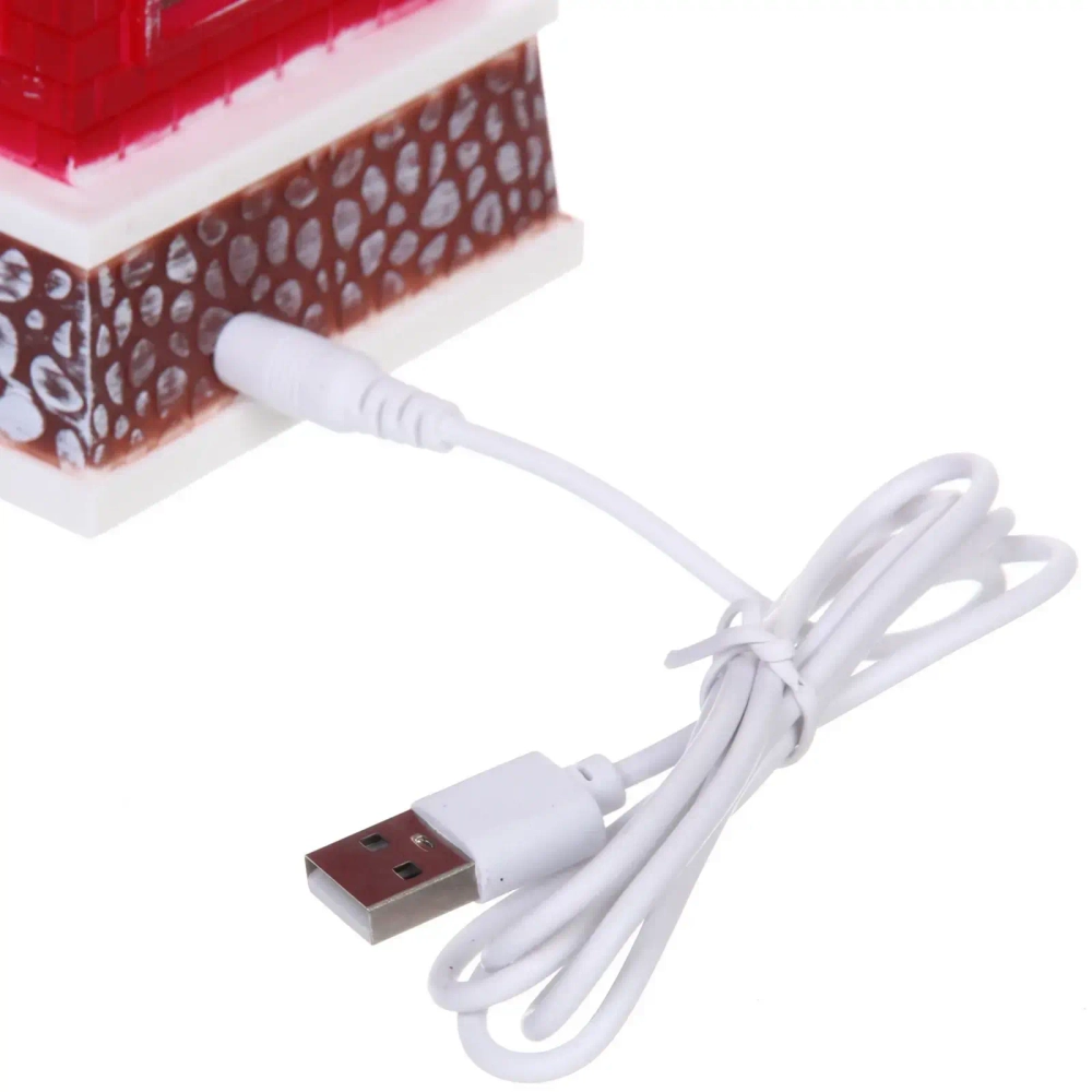 Сувенир с подсветкой «Торжество» 13.5*8*19.5 см (питание от USB и батареек)