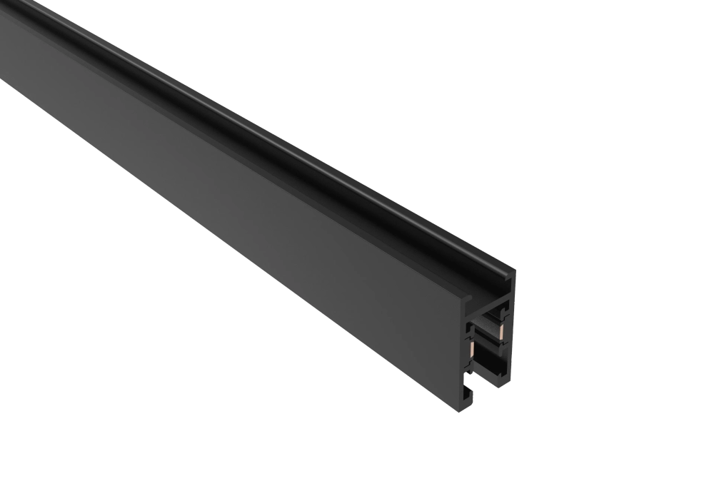 Шинопровод магнитный накладной Crystal Lux CLT 0.116 01 L2000 BL
