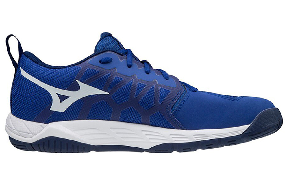 Mizuno Volleyball Shoes Unisex Low top Blue/White