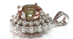 Ювелирная подвеска из серебра Эстерелла