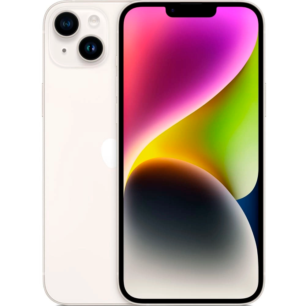 Смартфон Apple iPhone 14 256GB Dual Sim, Starlight (Белый)