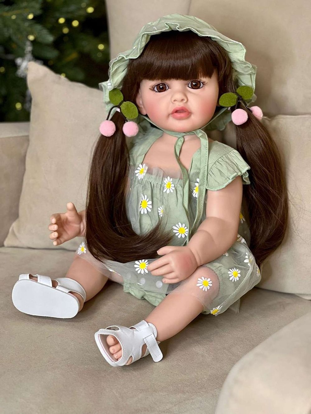 Кукла Реборн виниловая 55см в пакете (FA-105FVA)