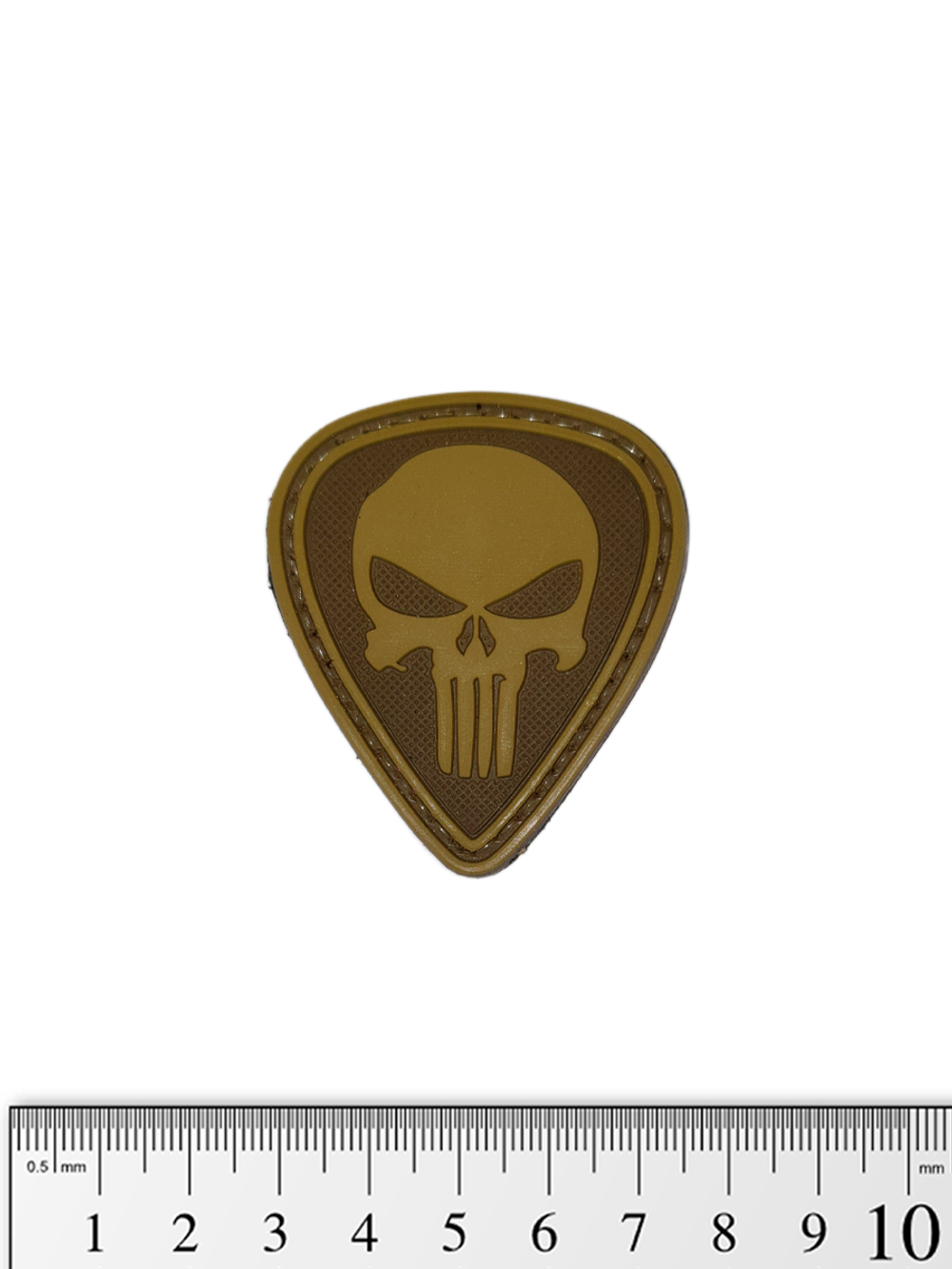 Шеврон Punisher Diamond PVC. Койот