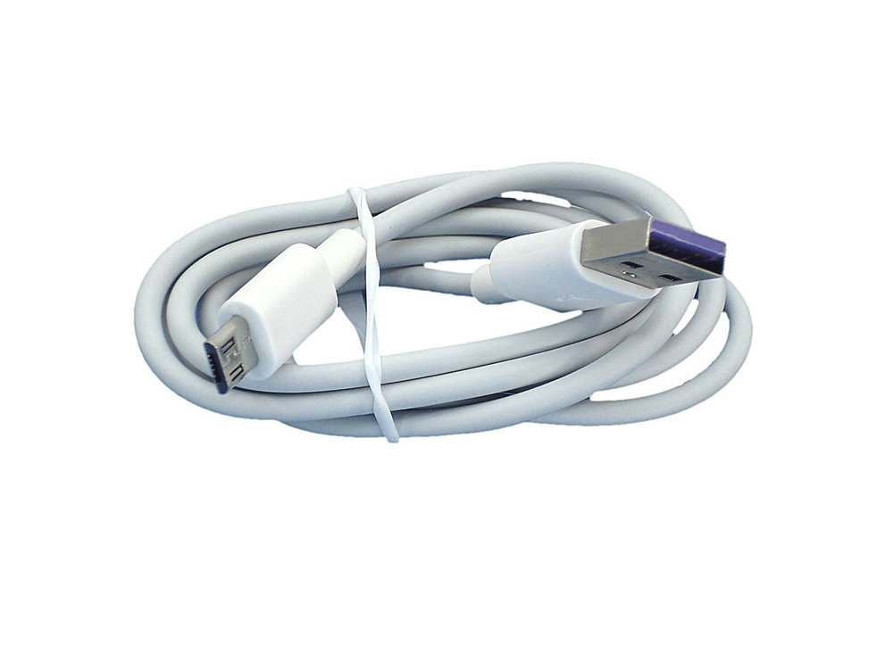 Кабель для зарядки USB - Micro USB, 1m. Белый