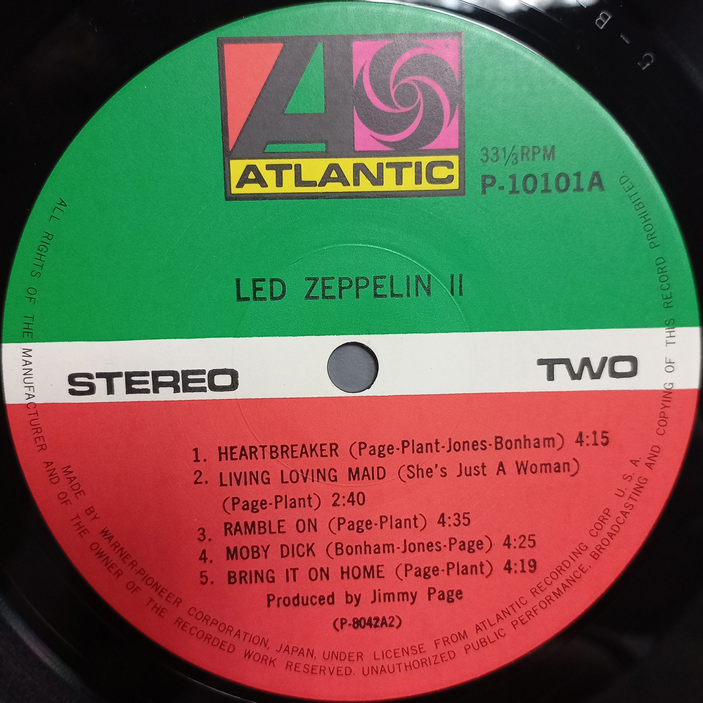 Led Zeppelin / Led Zeppelin II (LP)