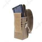 Подсумок на 1-2 магазина АК с эласт.жгутом, облегченный вер.3 Fastclip molle system, Stich Profi