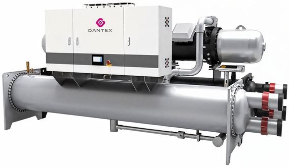 Чиллер с водяным охлаждением Dantex DN-420VSCLWE/SM — (1)