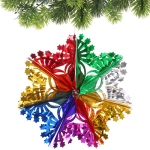 Украшение фольгированное «Сказочная снежинка» d-30 см, Мультицвет