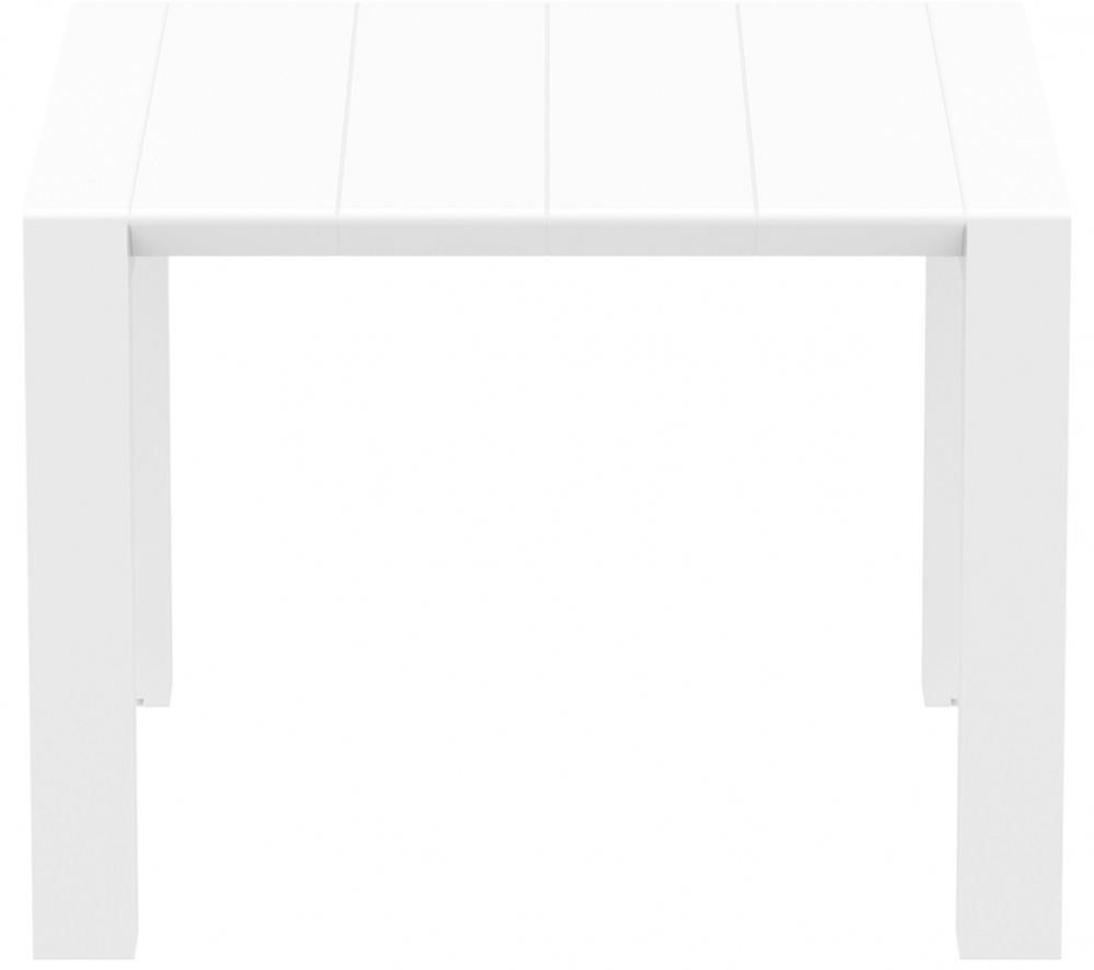 Стол пластиковый раздвижной Siesta Contract Vegas Table, 1000-1400х1000х750 мм, белый